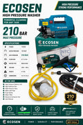 ECOSEN High Pressure Washer – 210 Bar
